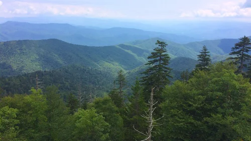 Camping Hiking in Great Smoky Mountains National Park One More Step